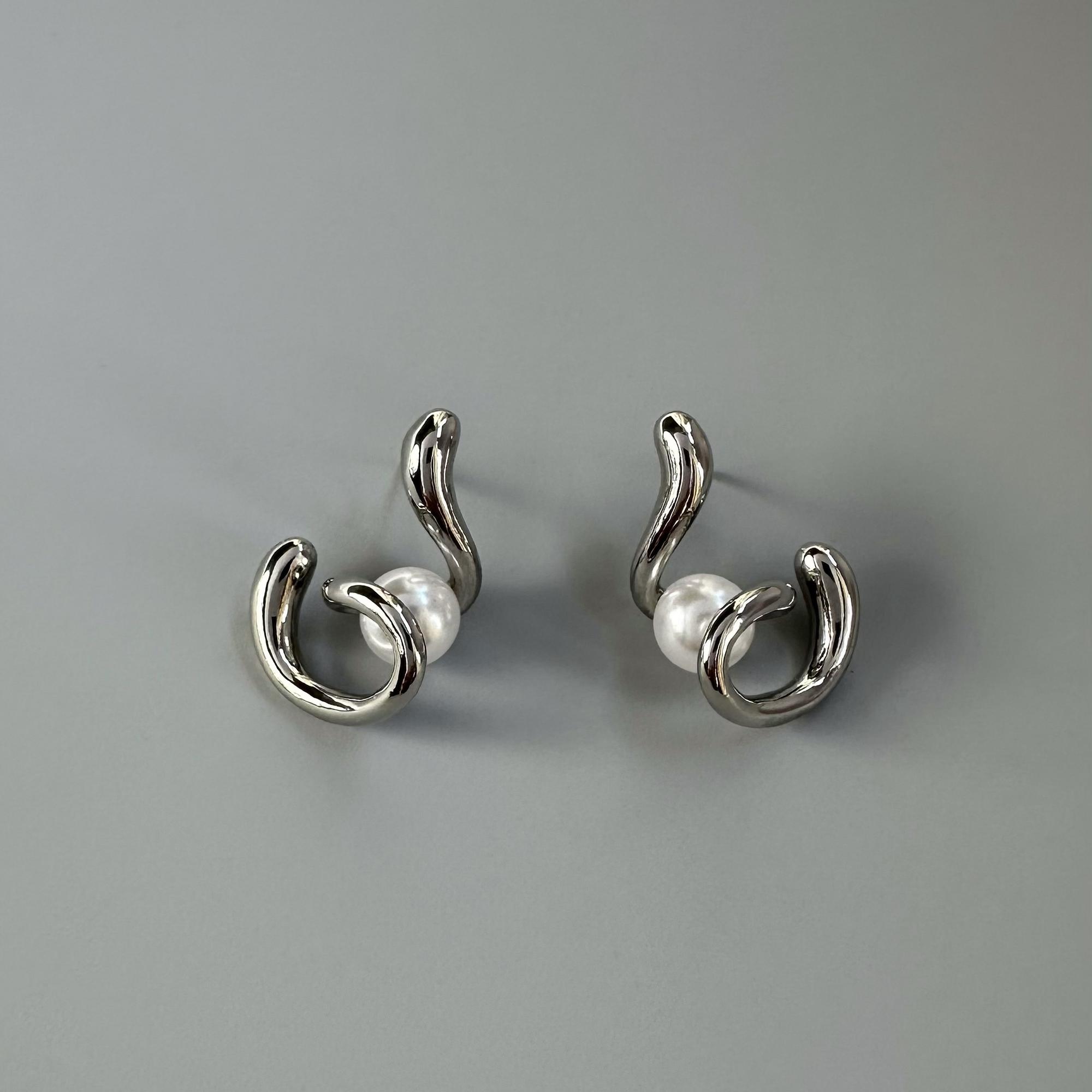 Серьги Snail S