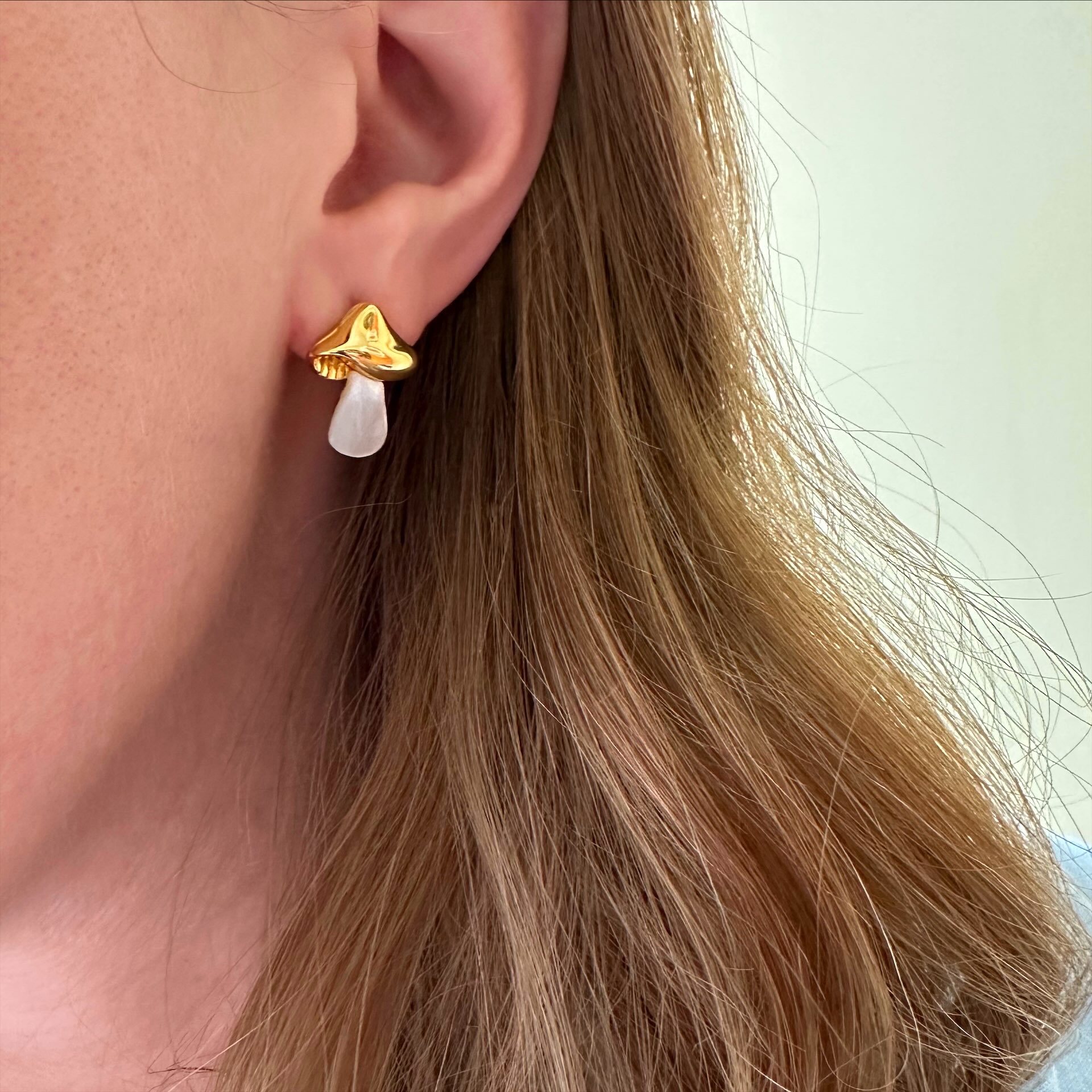 Серьги Mushroom