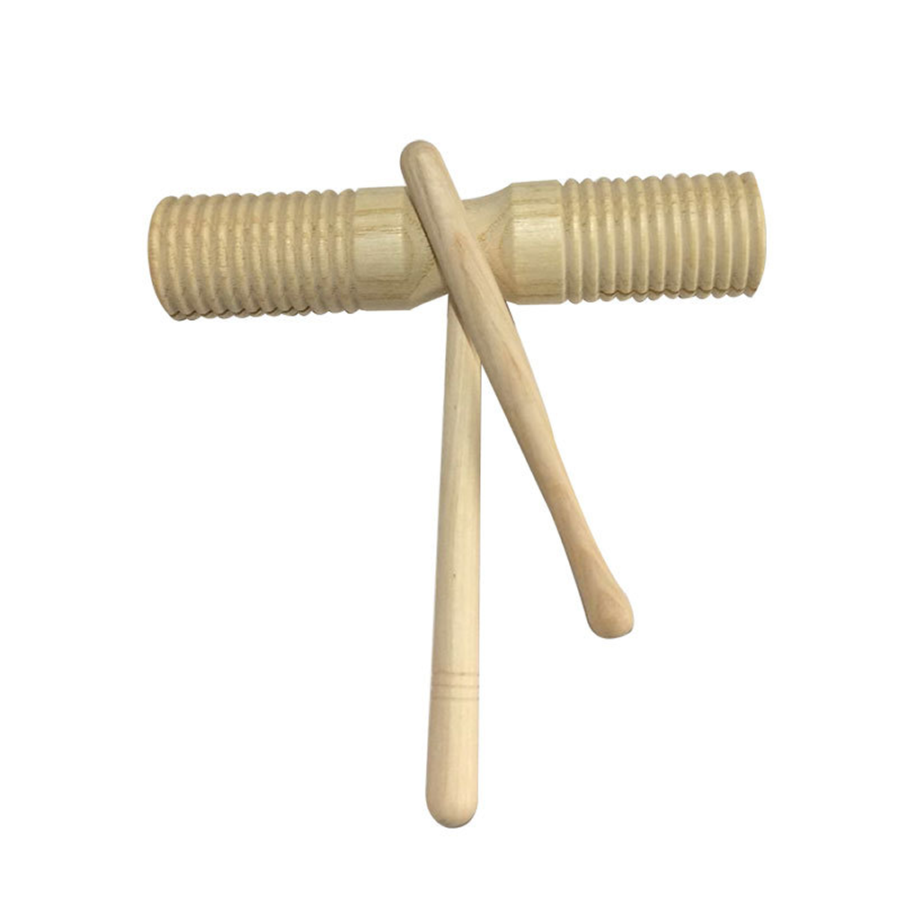 Тон-блок деревянный на ручке двойной