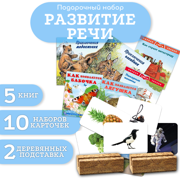 Развитие речи без задержек. Подарочный набор