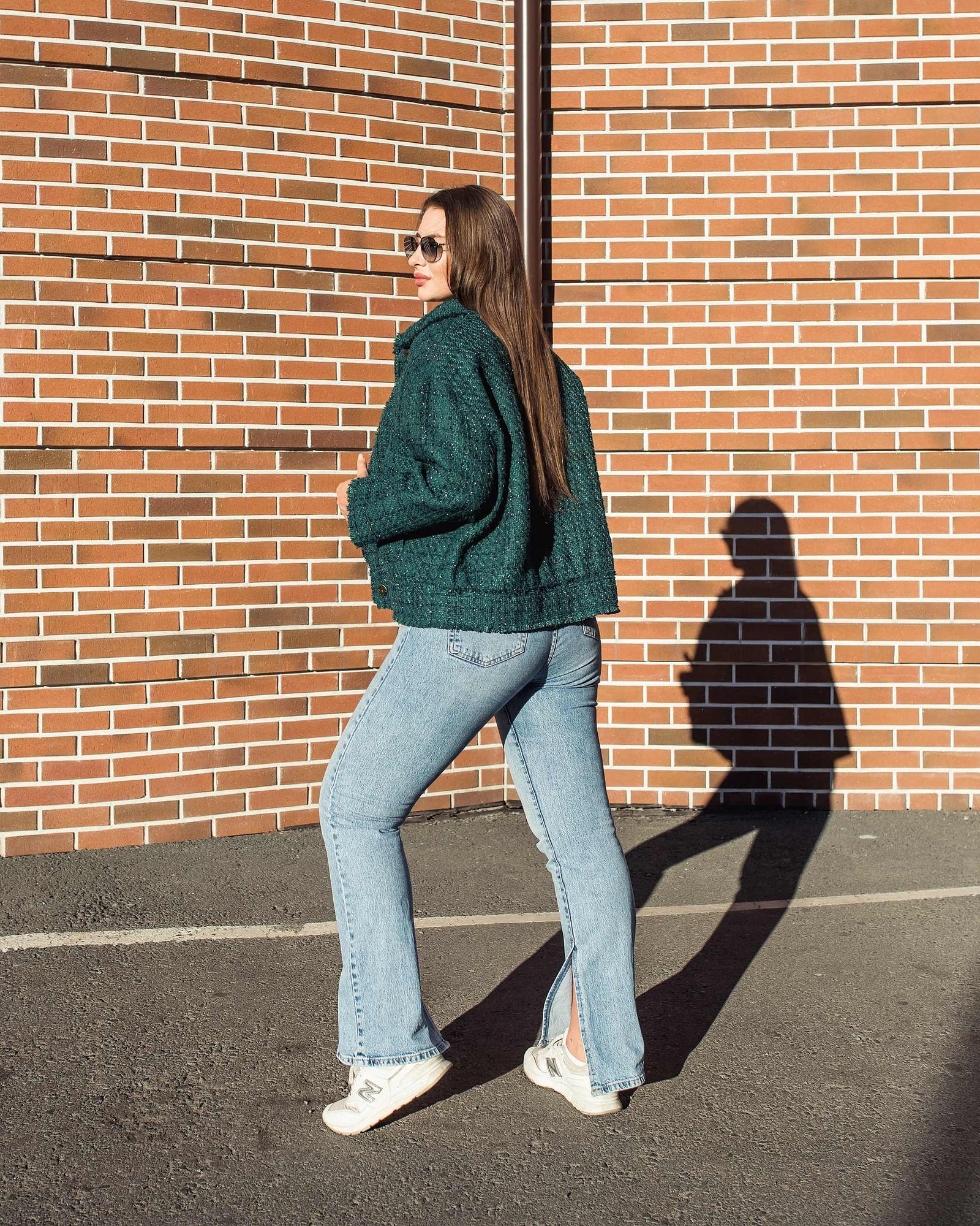 Жакет из ткани букле модель "Шанталь"