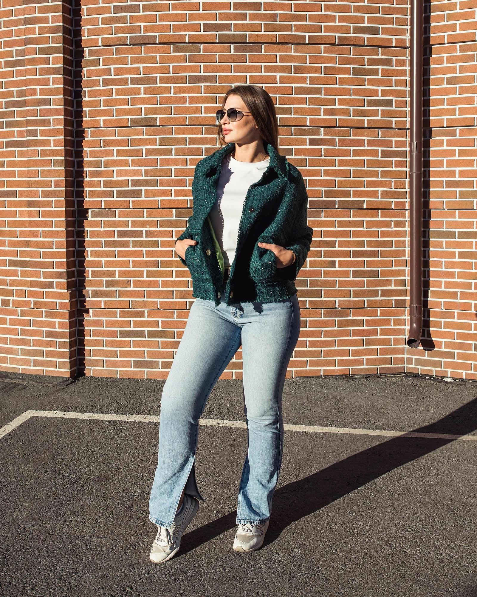 Жакет из ткани букле модель "Шанталь"