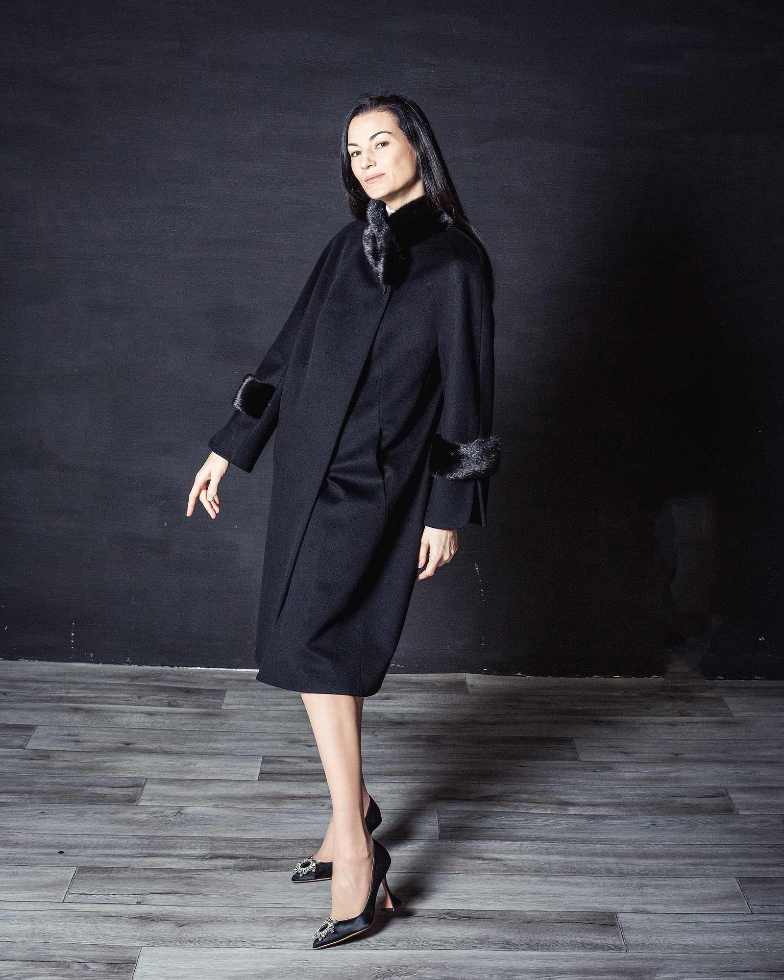 Пальто из шерсти