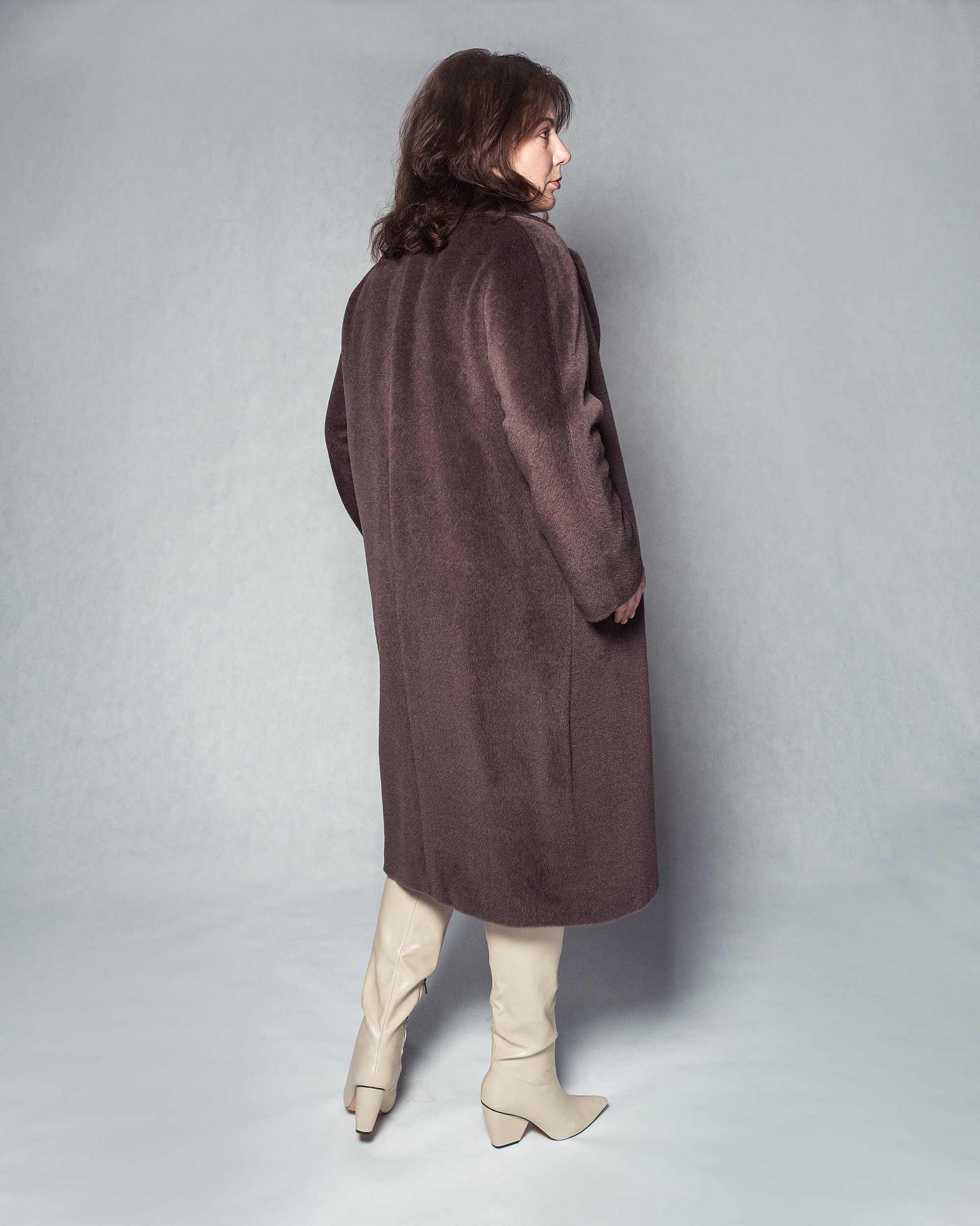 Пальто из альпака