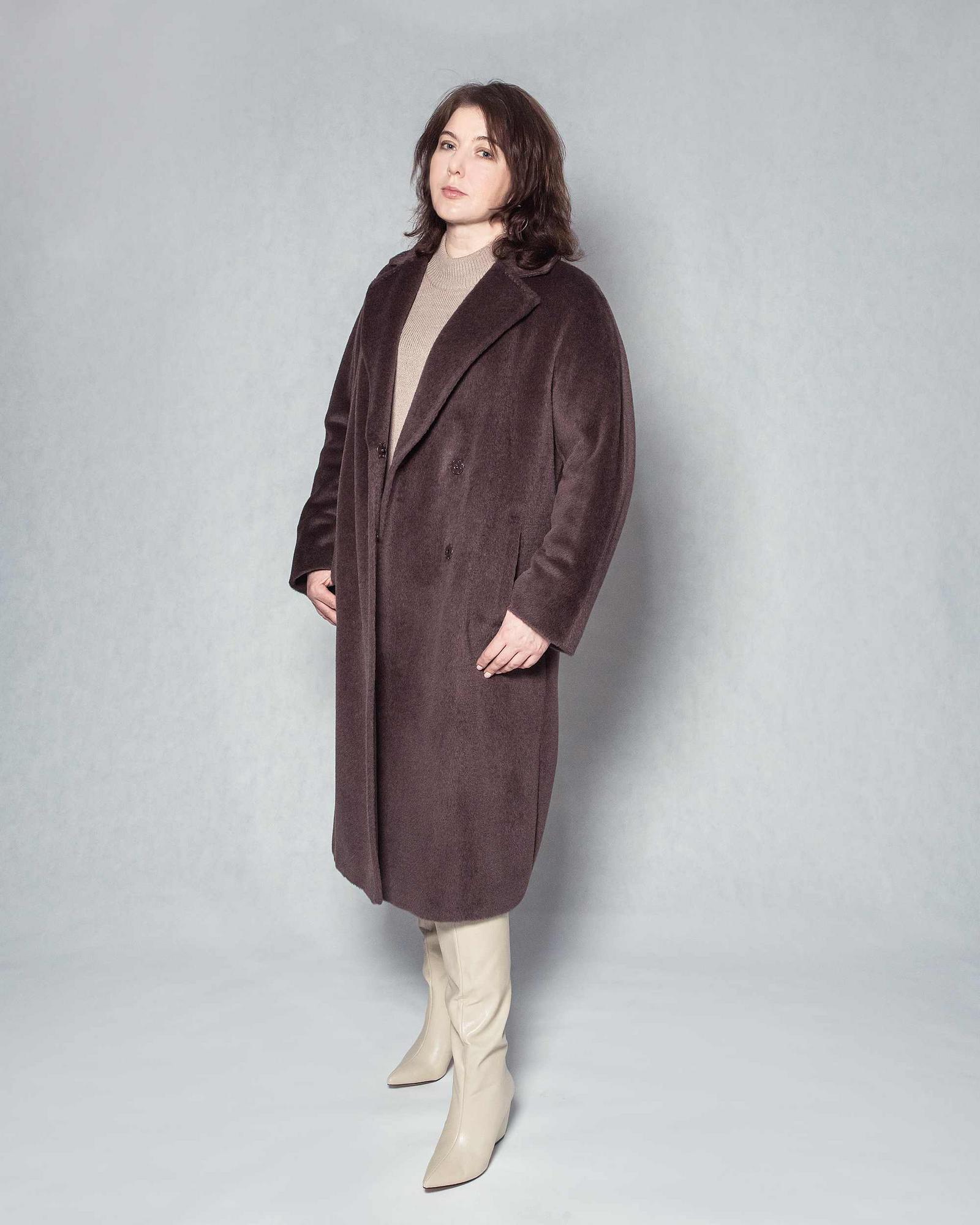 Пальто из альпака