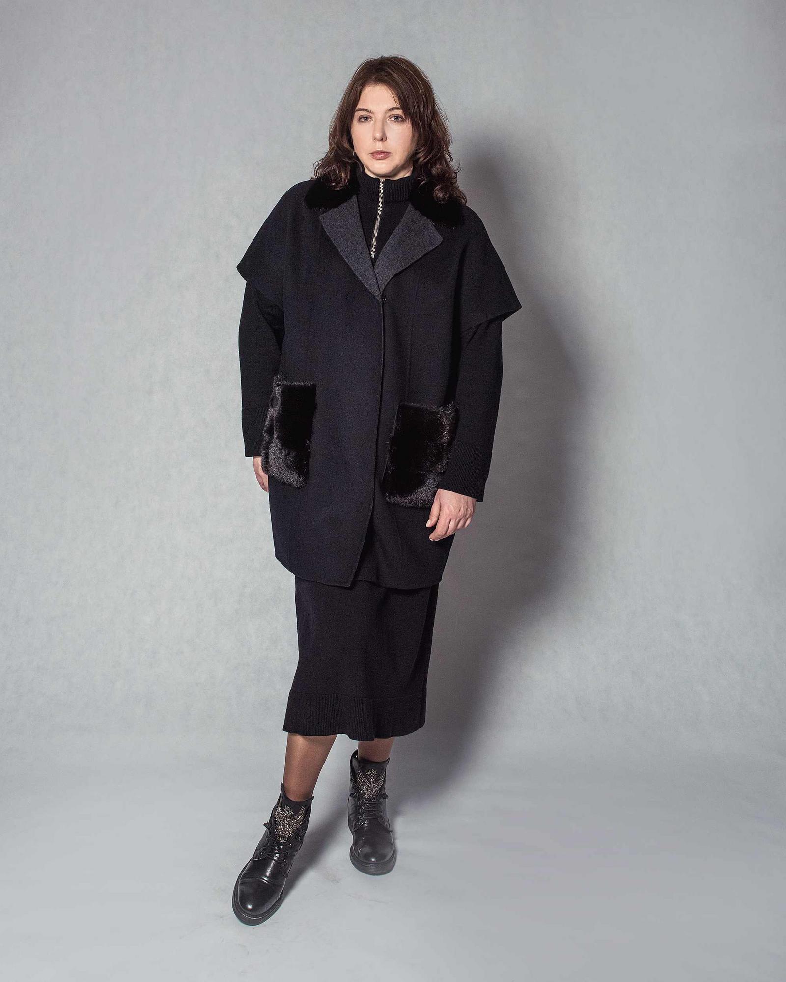 Жилет из шерсти альпака