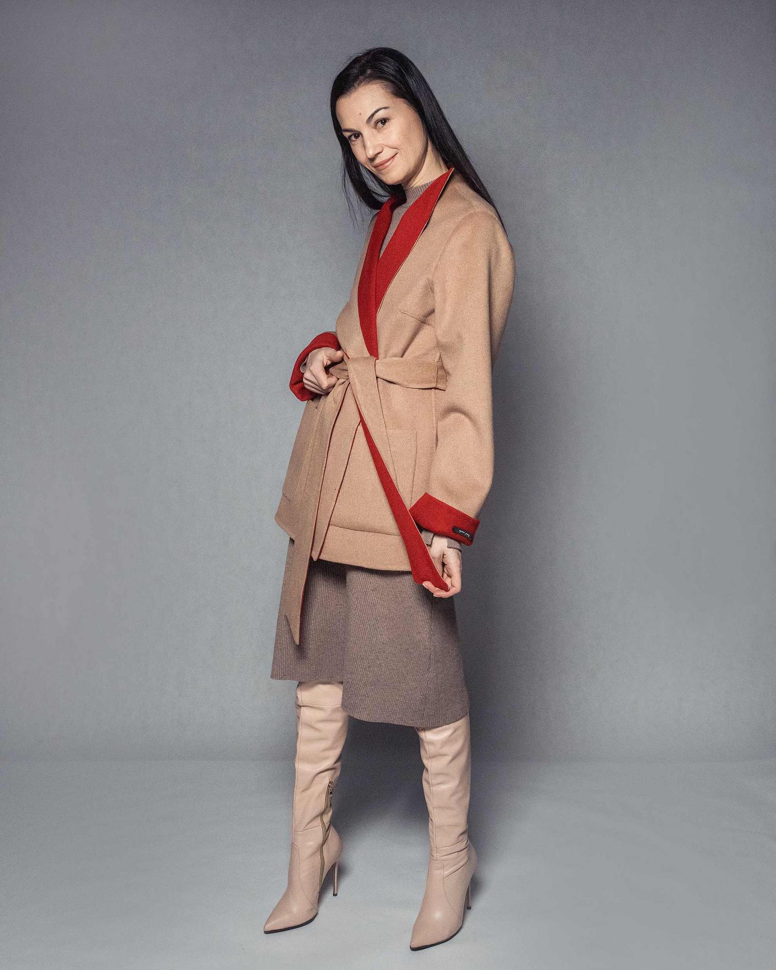 Пиджак двухсторонний из шерсти альпака