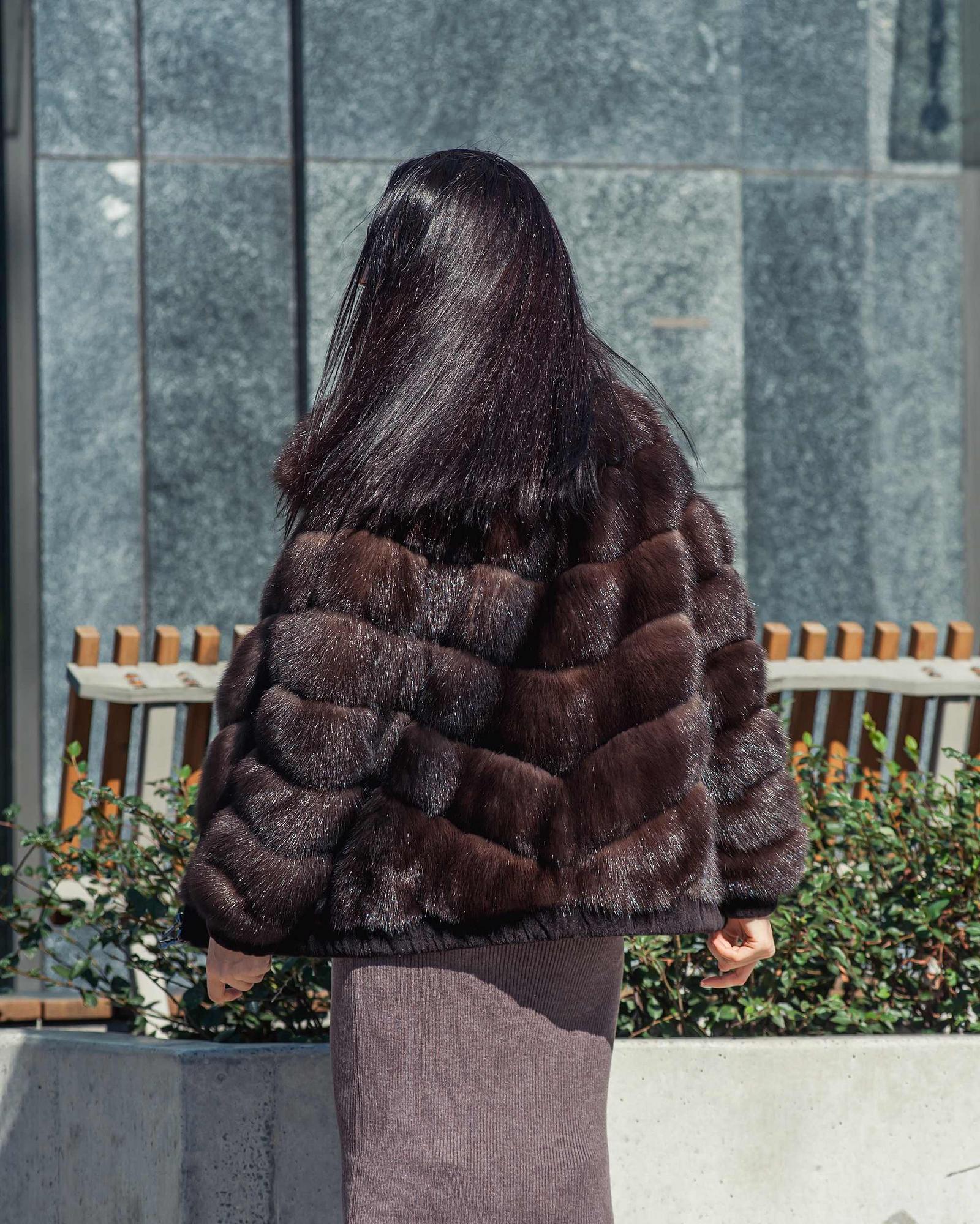 Полушубок из соболя