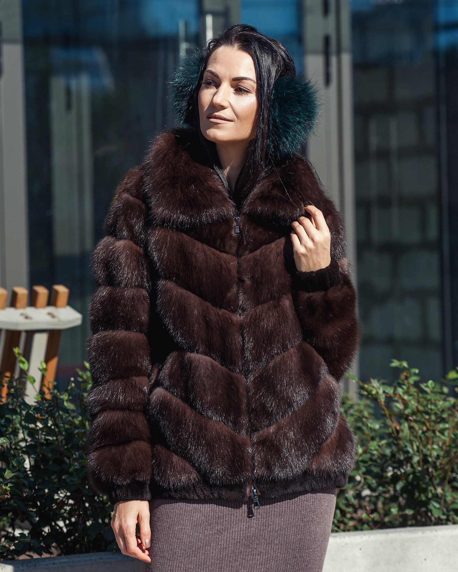 Полушубок из соболя