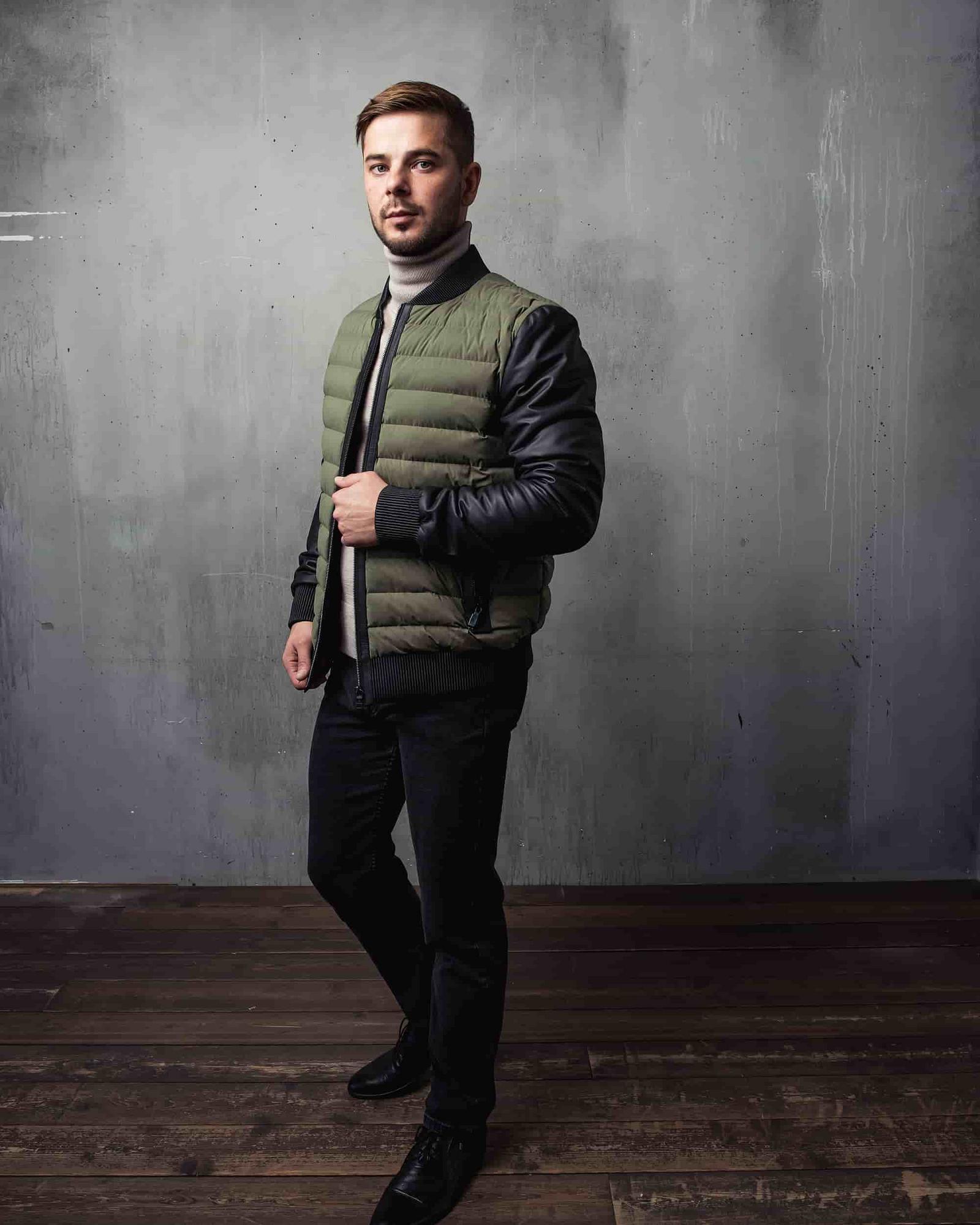 Пуховик мужской