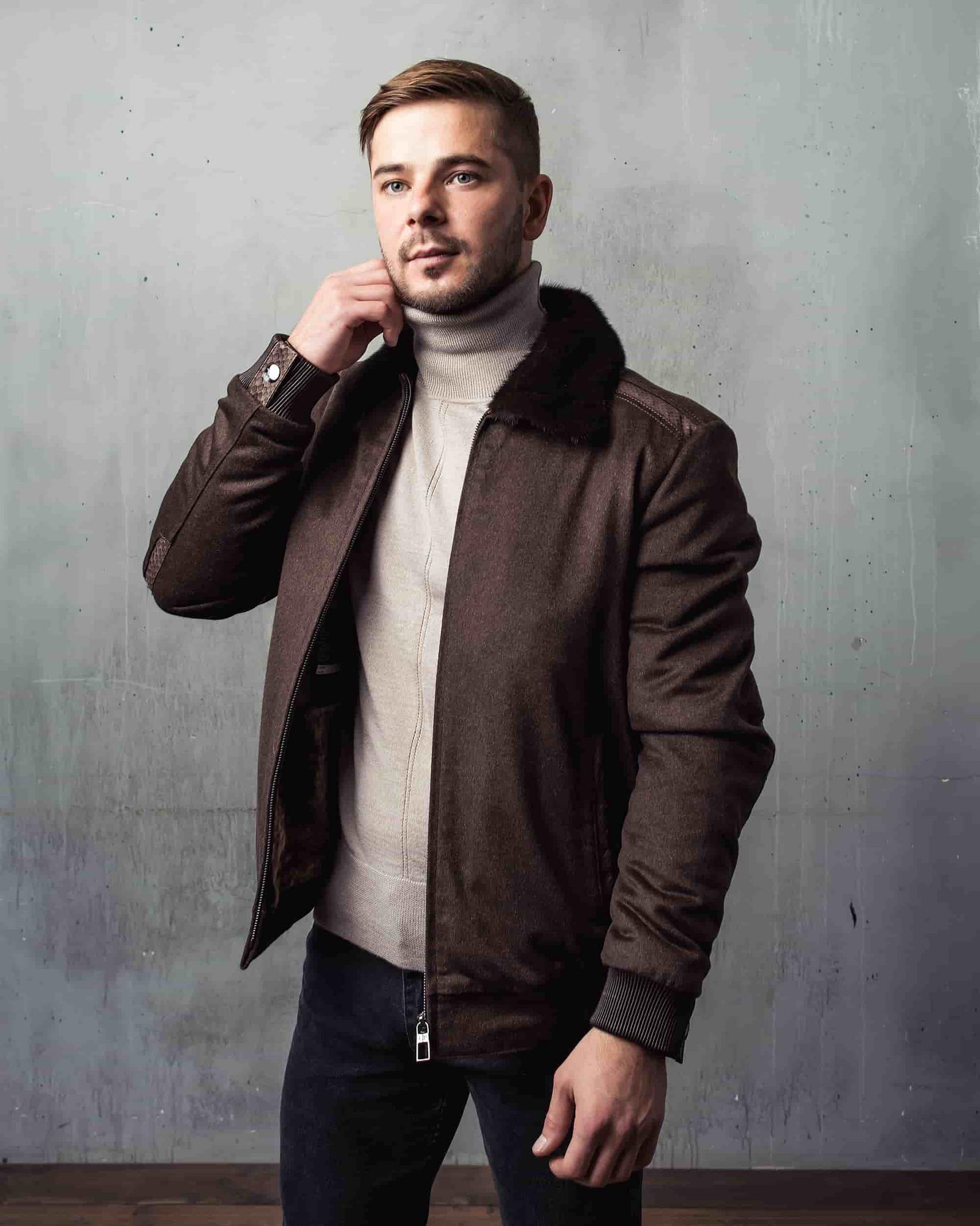 Куртка из кашемира "LORO PIANA"