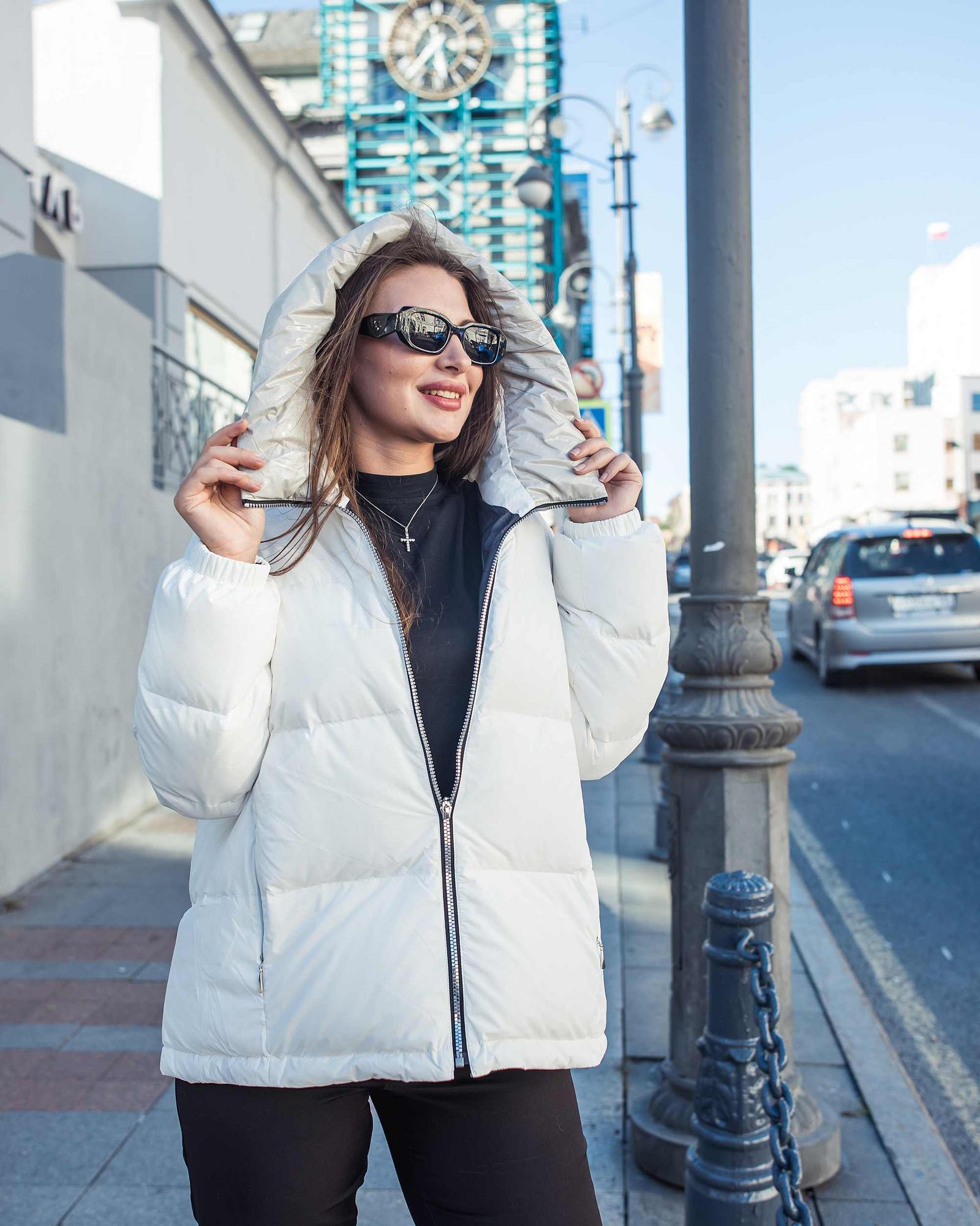 Пуховик с капюшоном