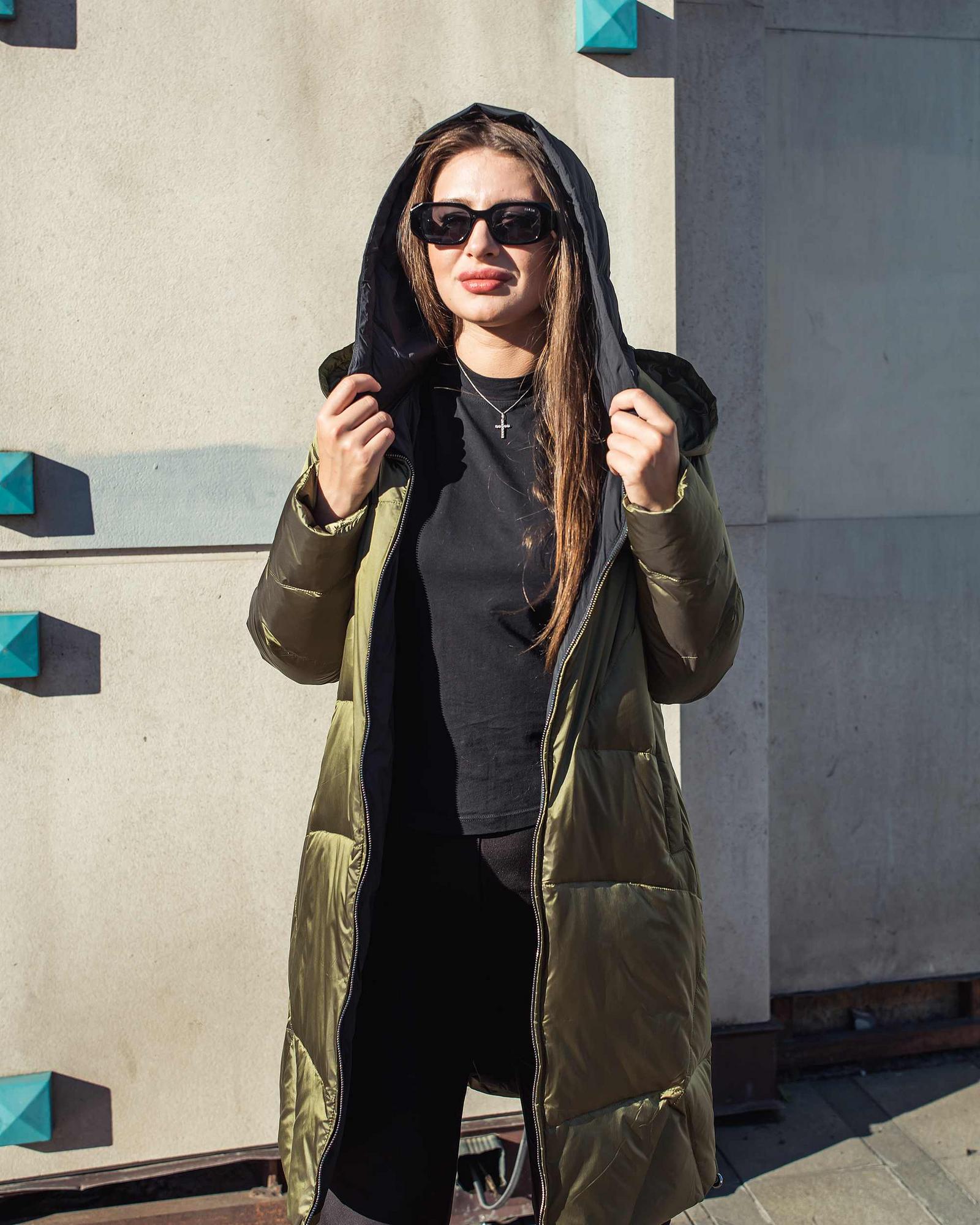 Пуховик с капюшоном