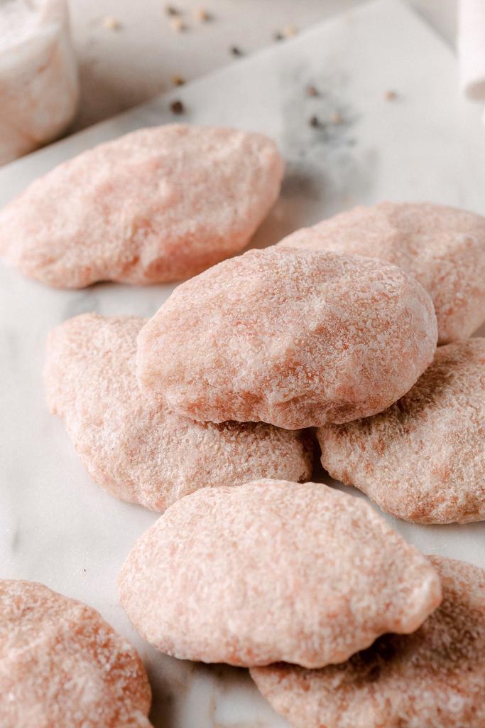 Котлеты из лосося, 8 шт / 560 гр