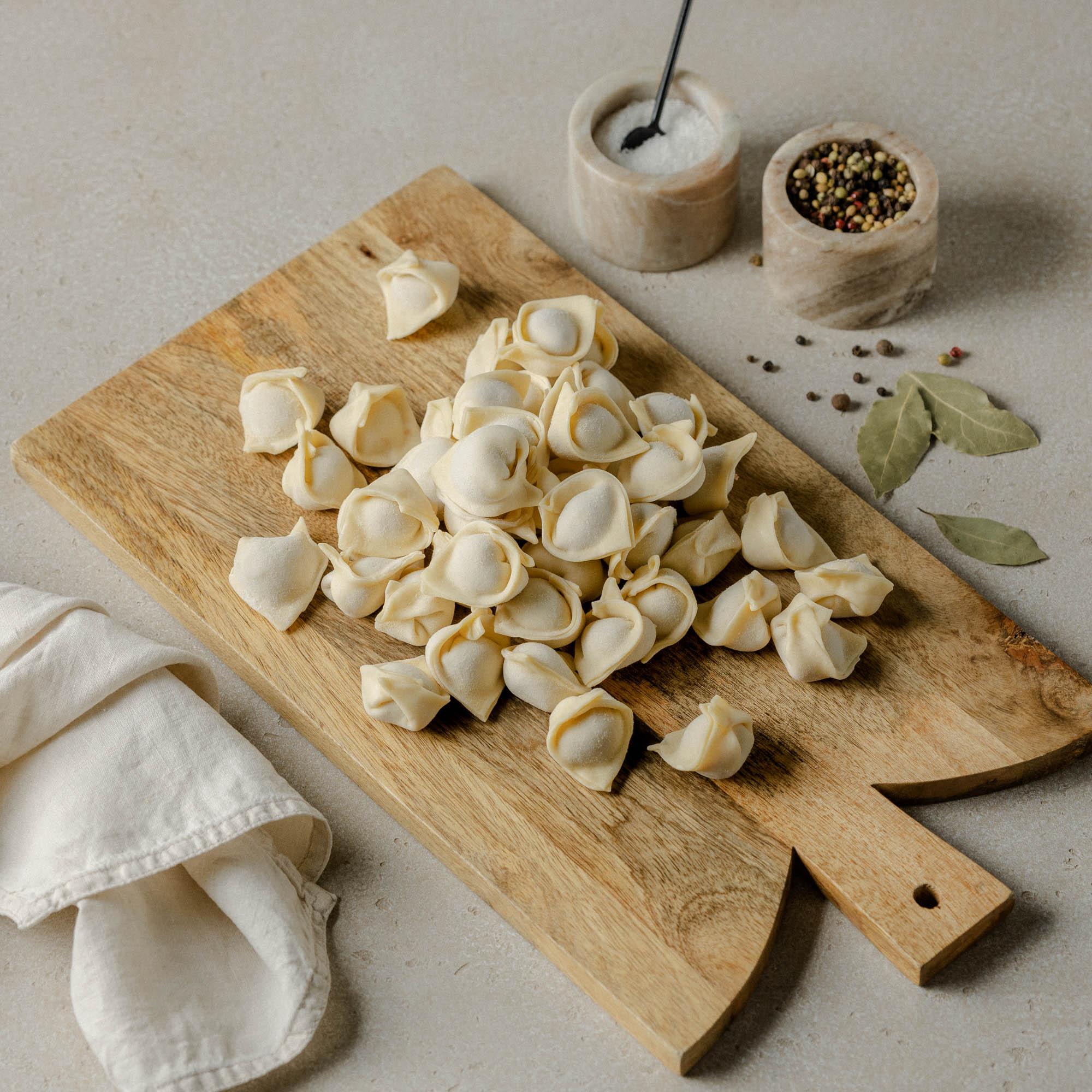 Пельмени с мраморной говядиной и свининой, 500 гр