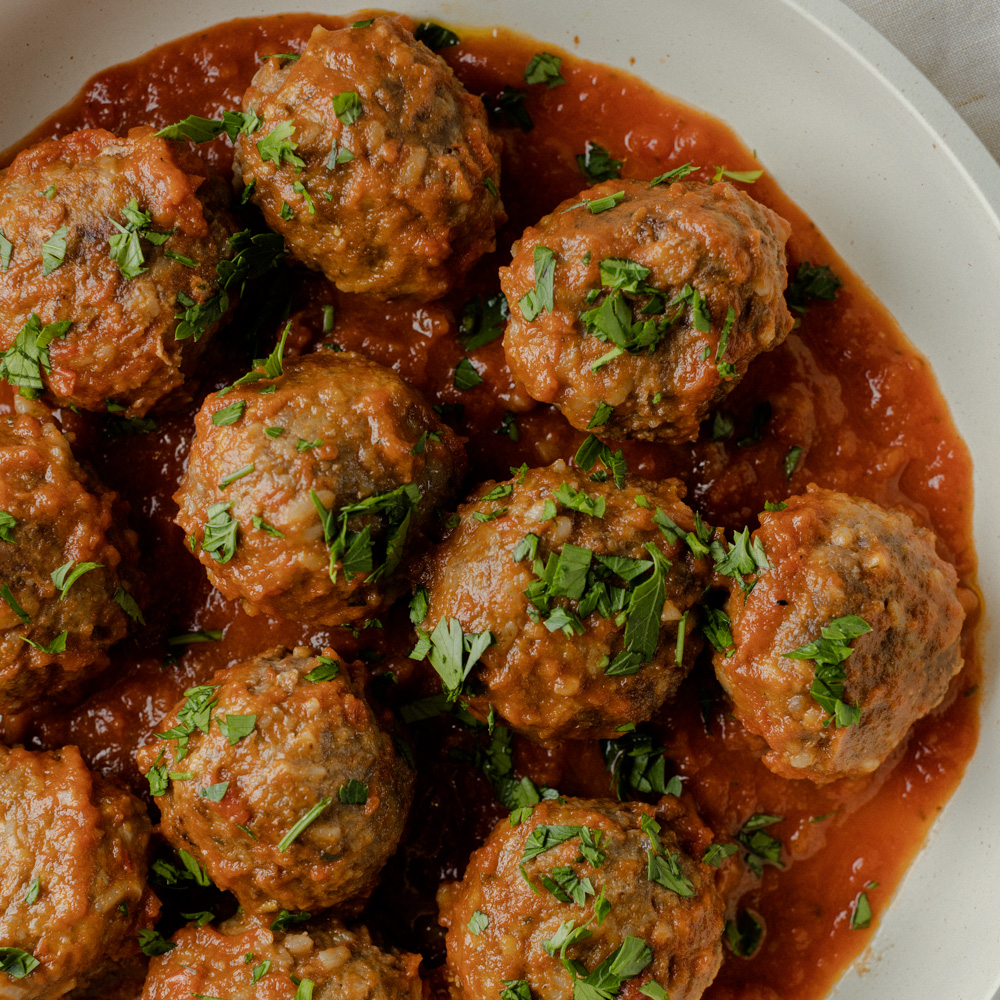 Ежики с рисом и говядиной, 600 гр