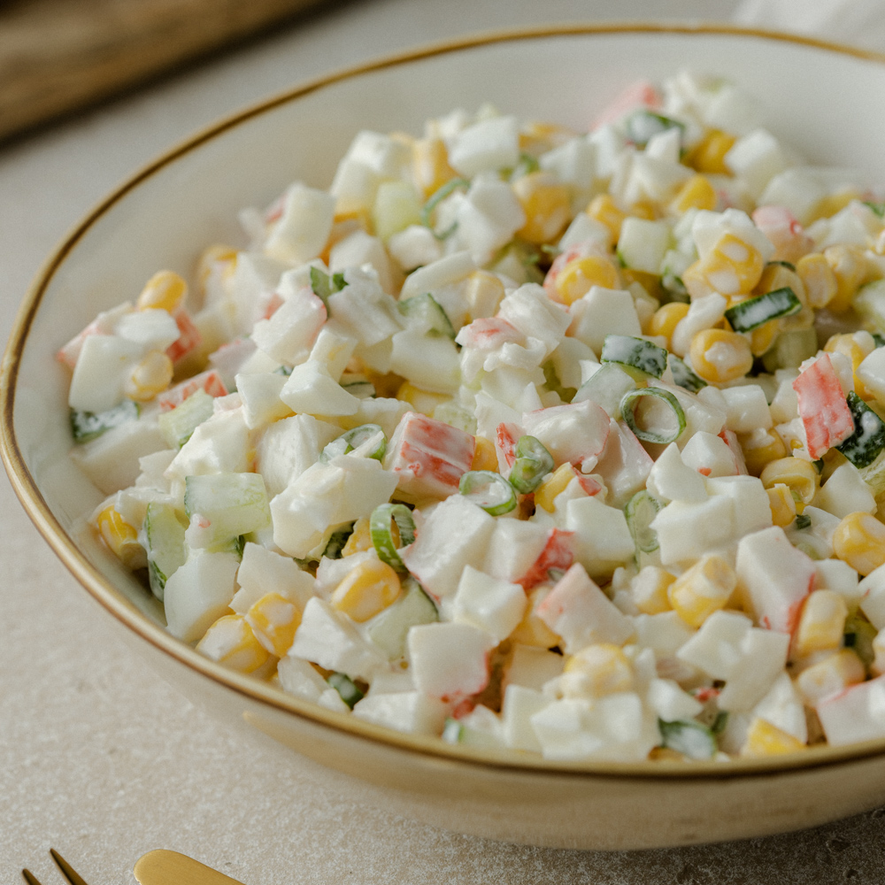 Салат снежный краб