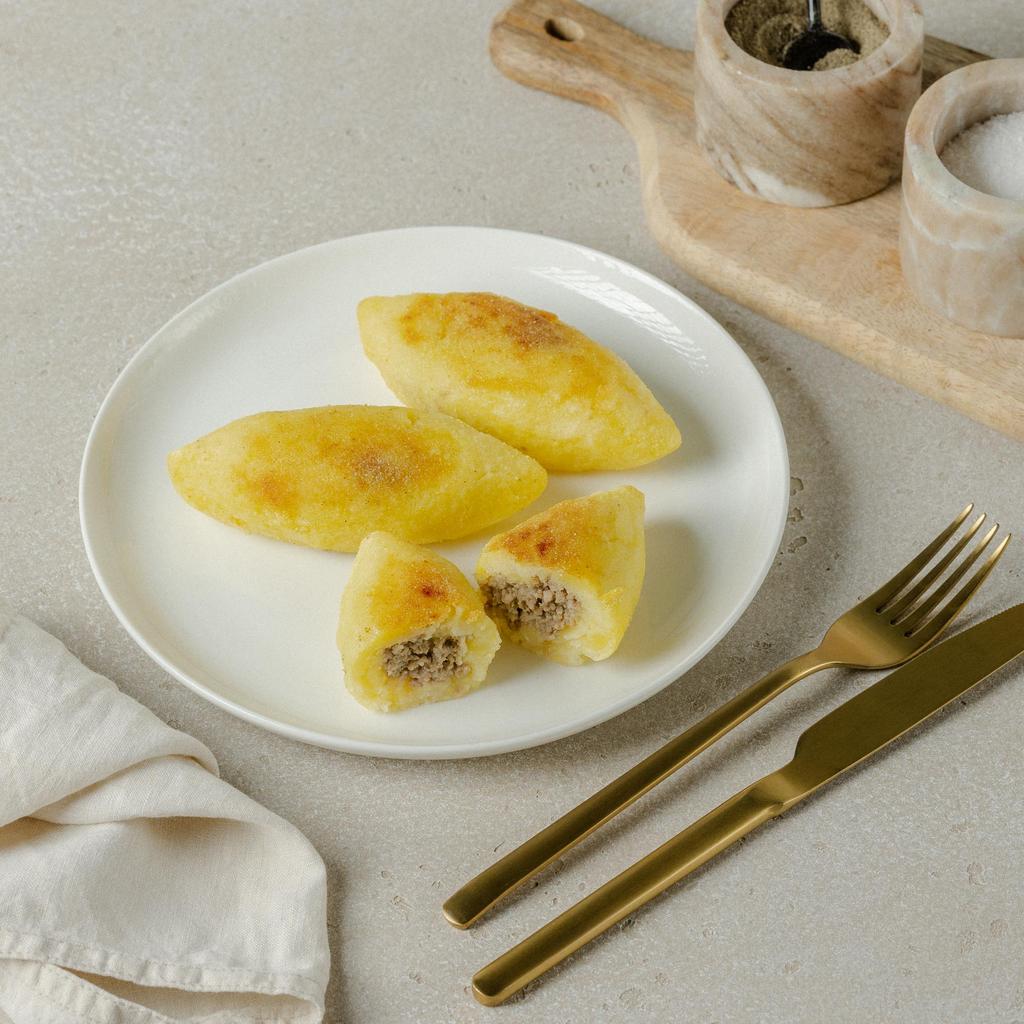 Зразы картофельные с мясом, 6 шт / 600 гр