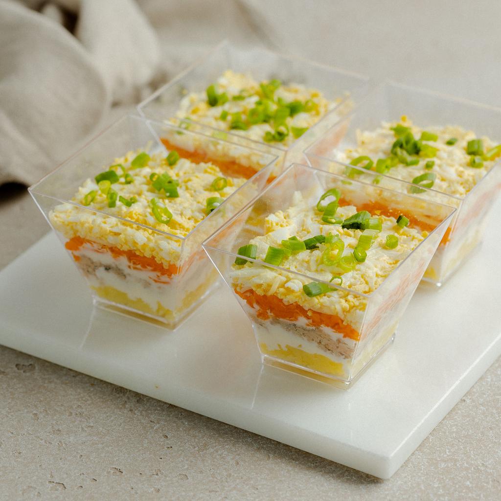 Креманка мимоза, 12 шт