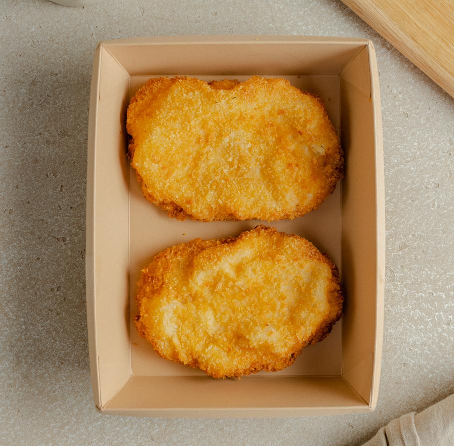 Готовый куриный шницель, 2 шт / 260 гр на 2 персоны