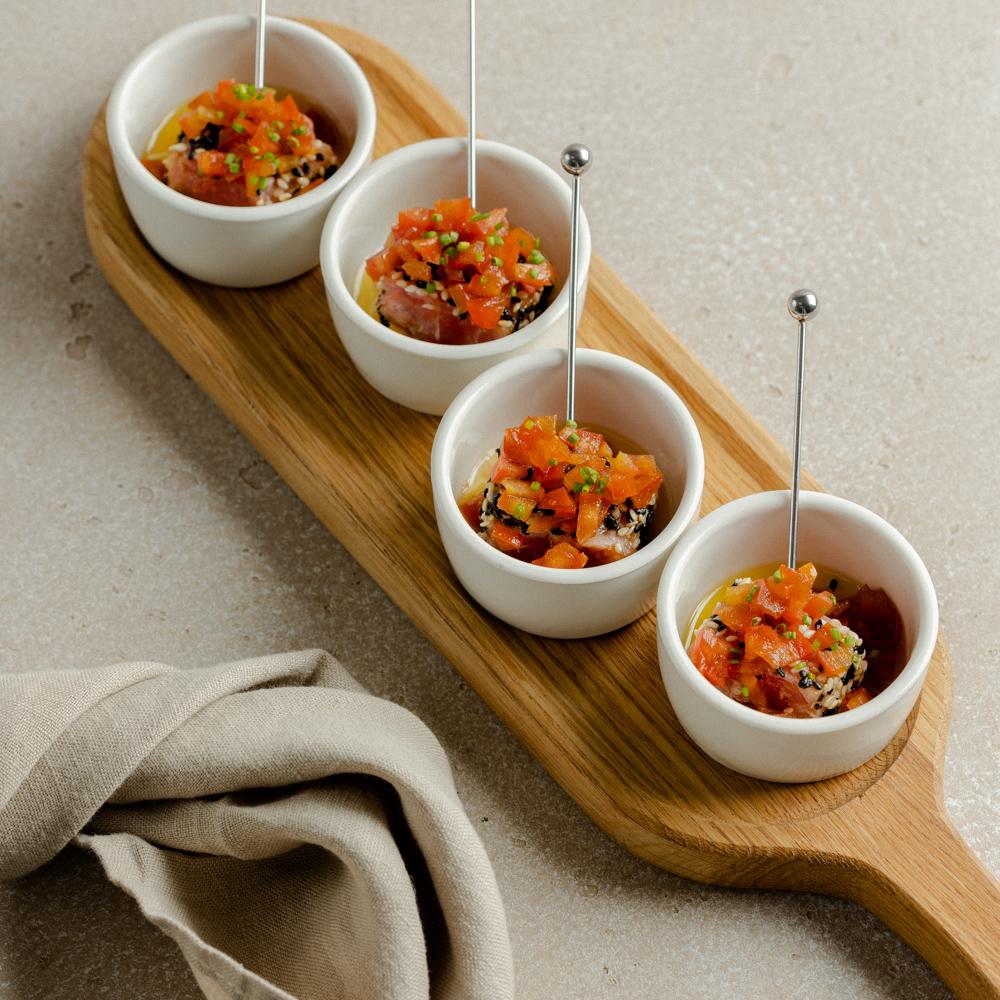 Керамическая креманка тунец / понзу сальса