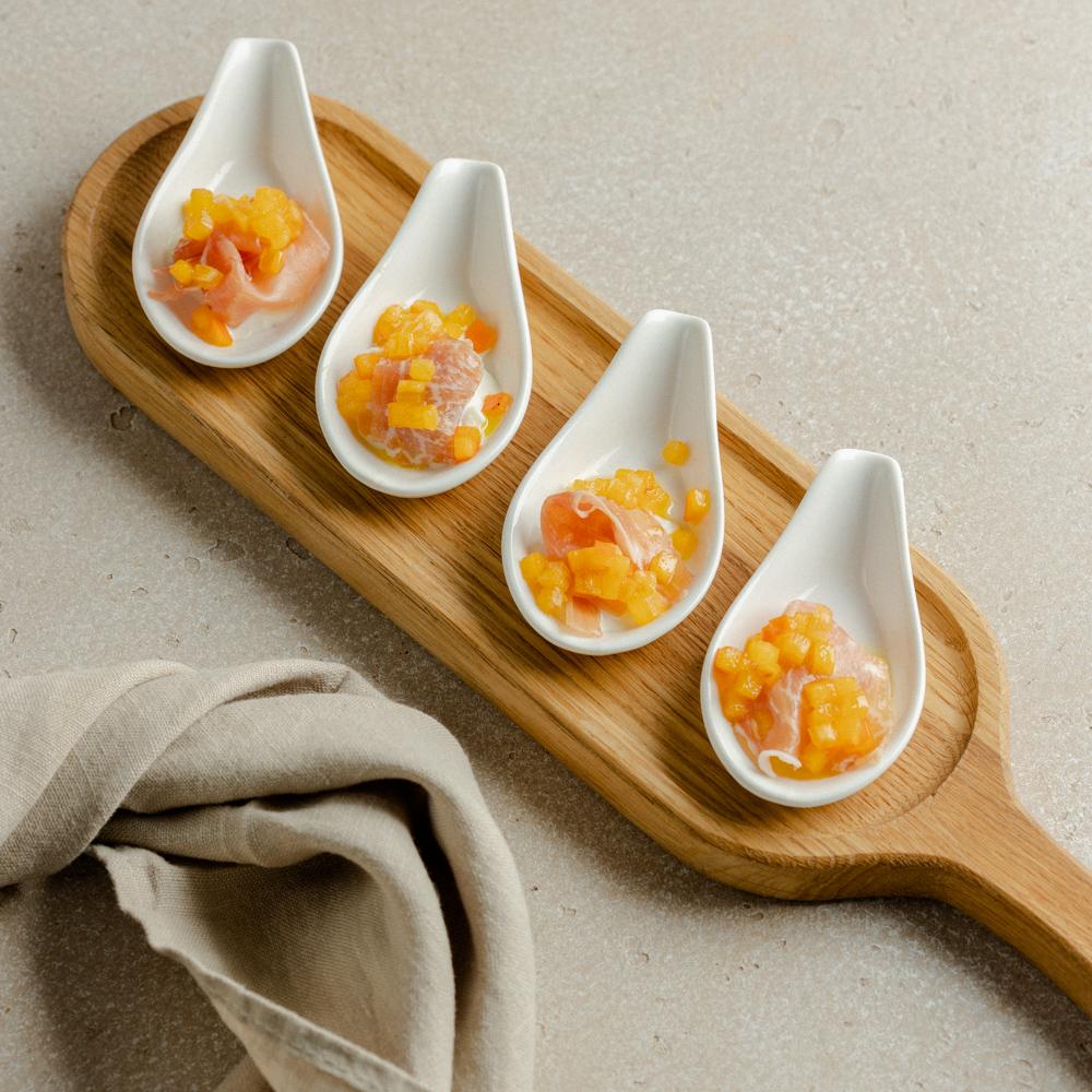 Керамическая креманка хамон / хурма, 12 шт