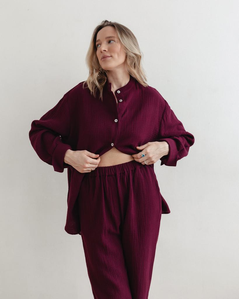 Костюм COUNTRY,  вино