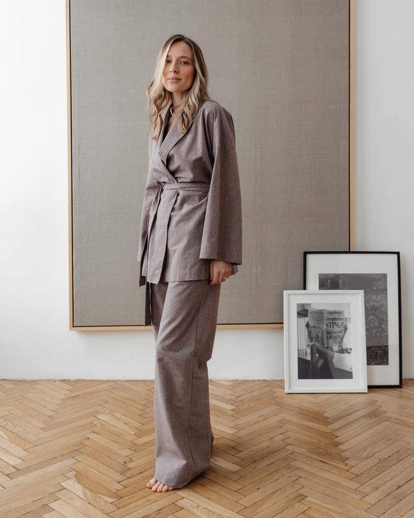 Костюм KERRY  c брюками, капучино