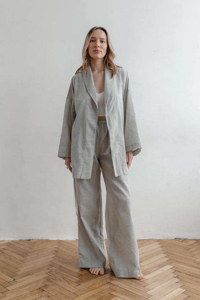 Костюм KERRY  c брюками, серый