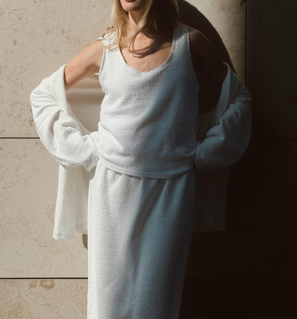 Топ Texture White