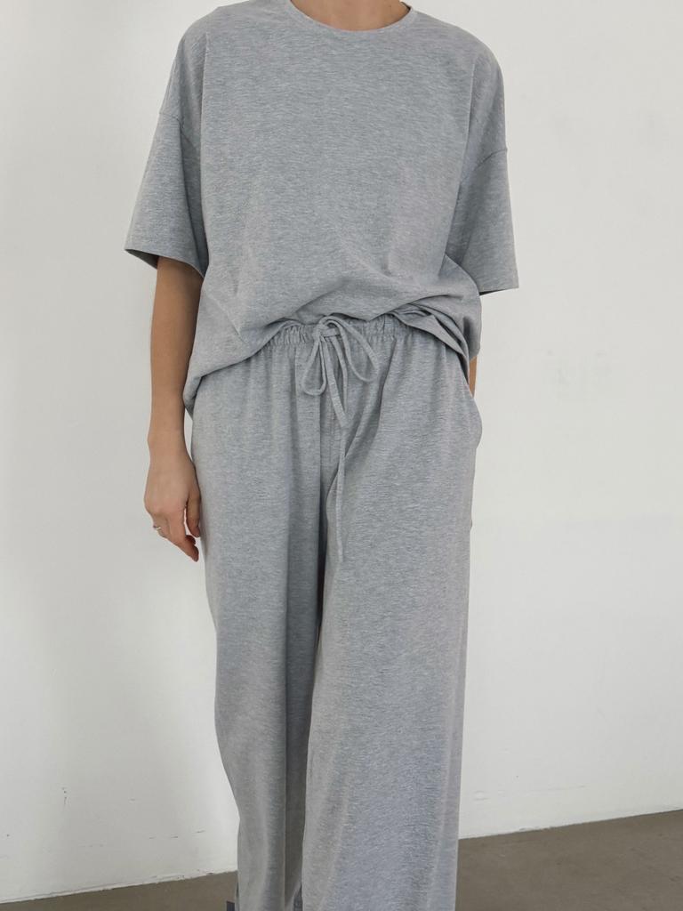 Футболка  Classik Grey Melange из мягкого хлопка