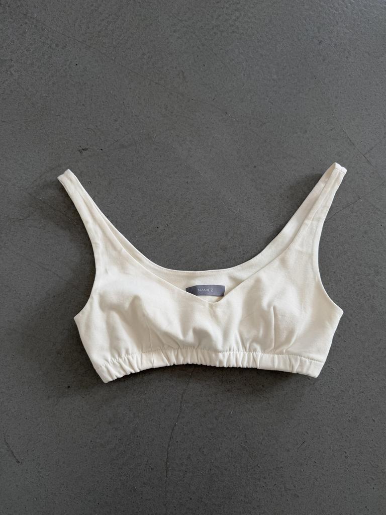 Топ-лиф Milk Cream из мягкого хлопка