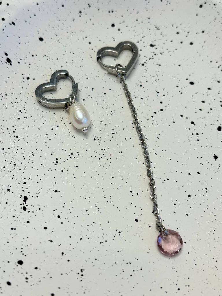 Серьги “Heartline”