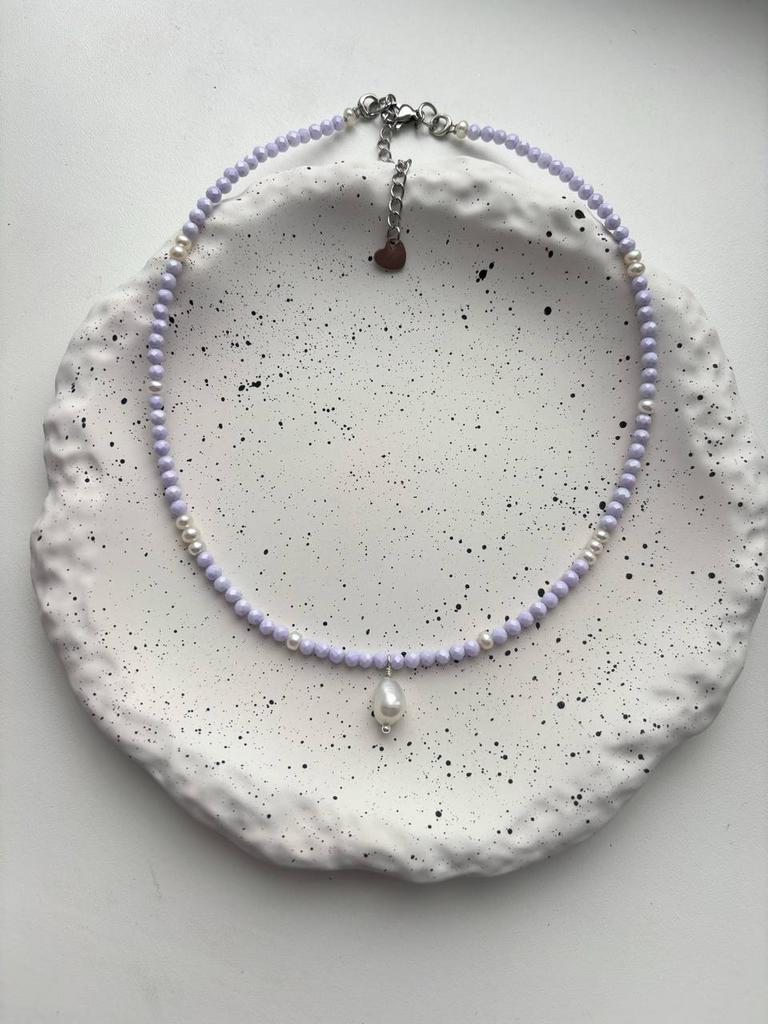 Чокер “Lavender Pearl”