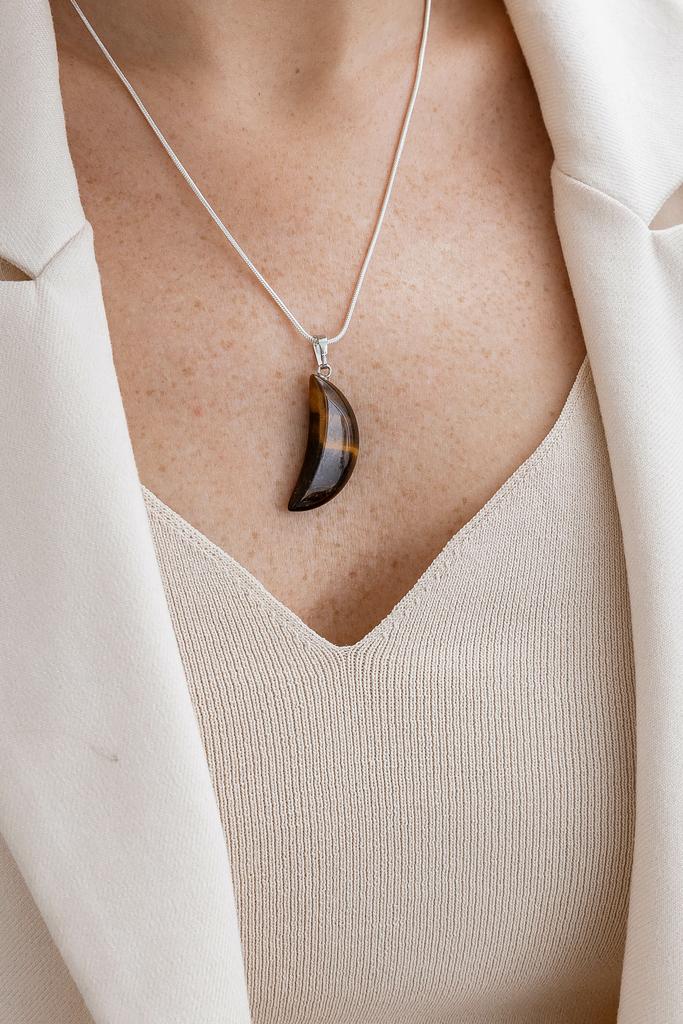 Подвеска с тигровым глазом