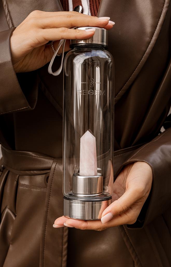 бутылка с кристаллом