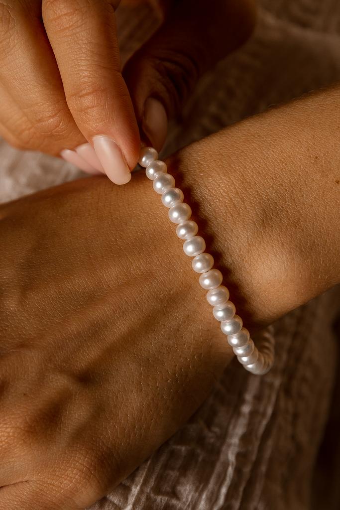 Браслет классический c премиум жемчугом