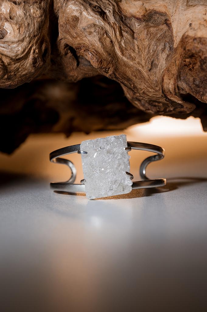 Браслет с горным хрусталем