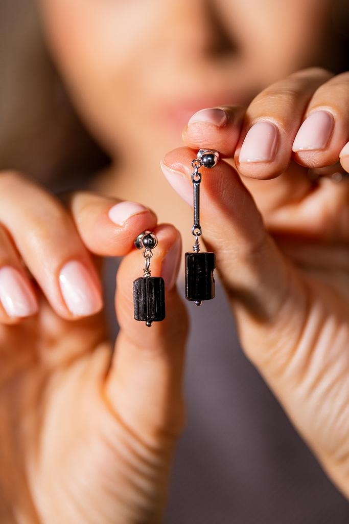 серьги с турмалином купить