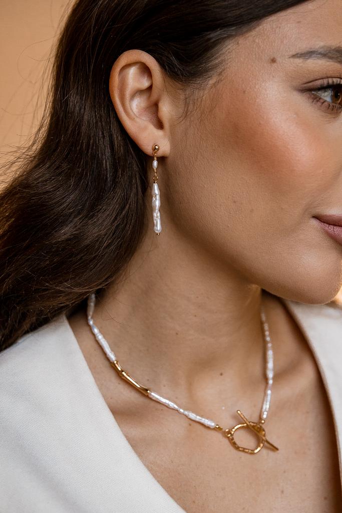 серьги из золота с жемчугом купить