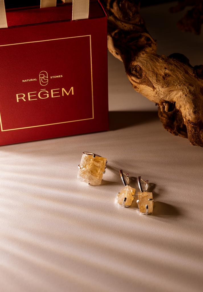 Комплект с цитрином