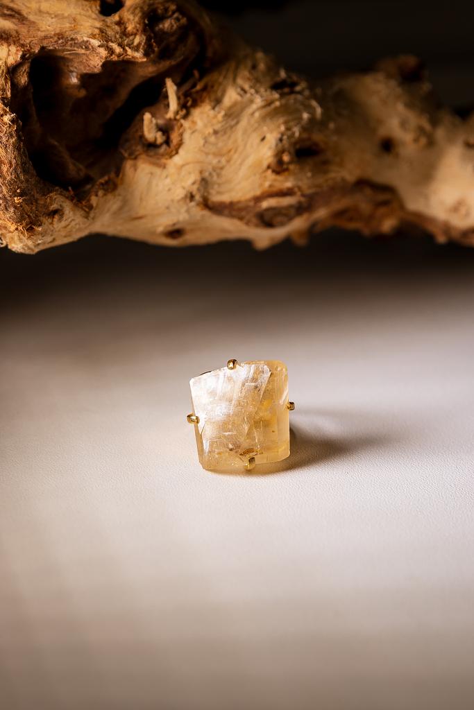 Кольцо с цитрином