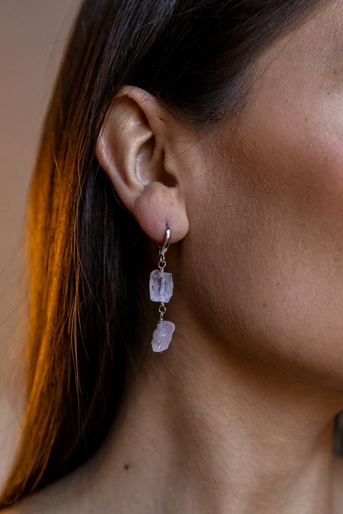 серьги кварц купить