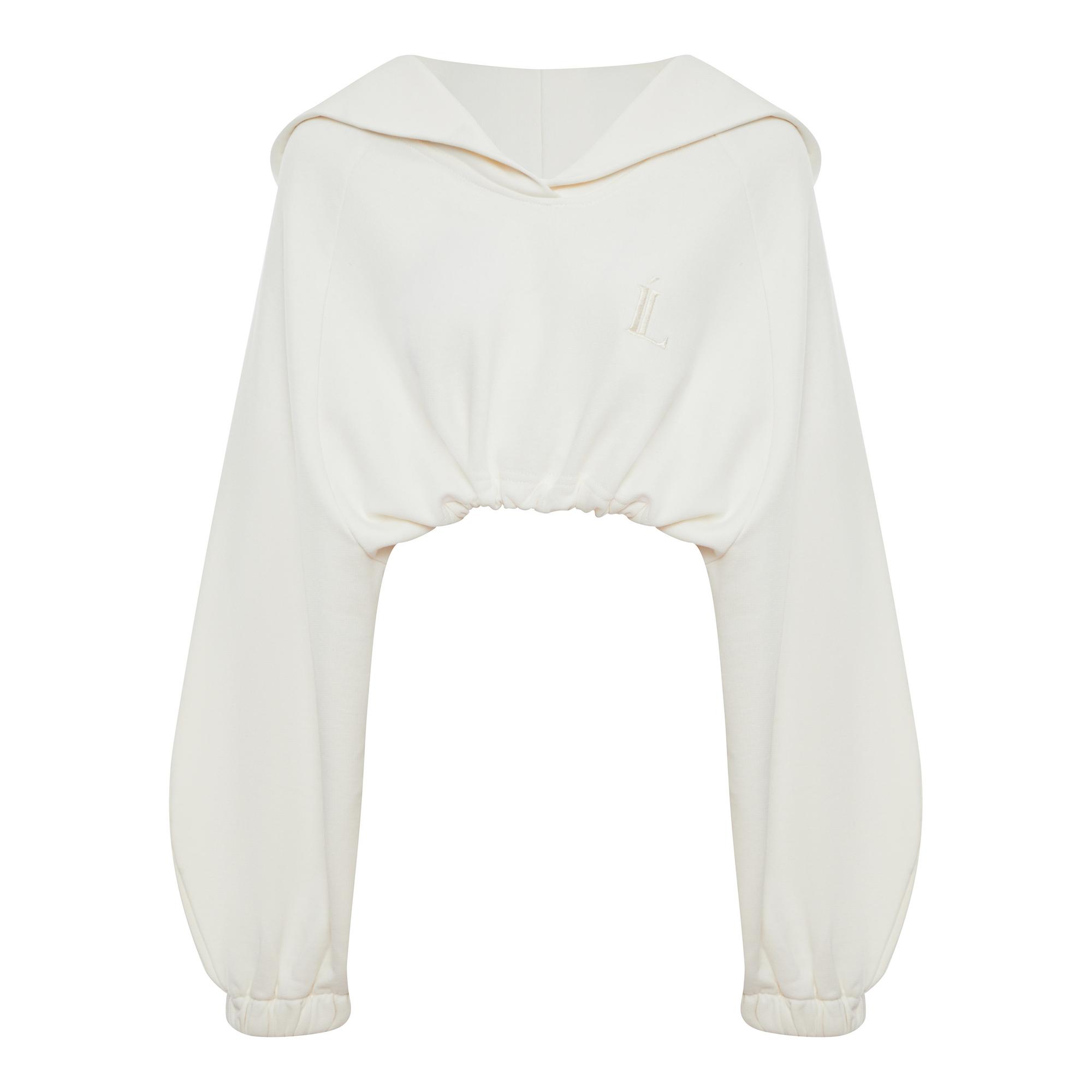 Худи КРОП молочное