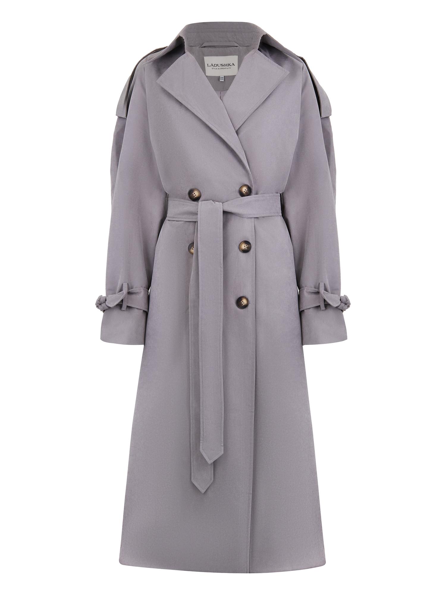 TRENCH COAT WINGS GREY