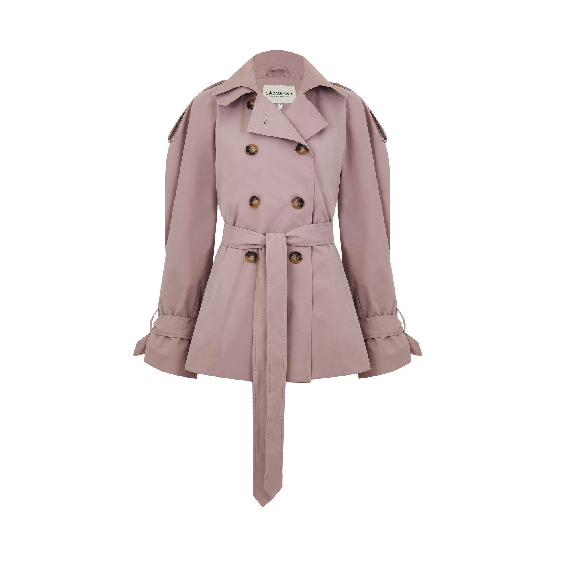 TRENCH WINGS CROP PINK