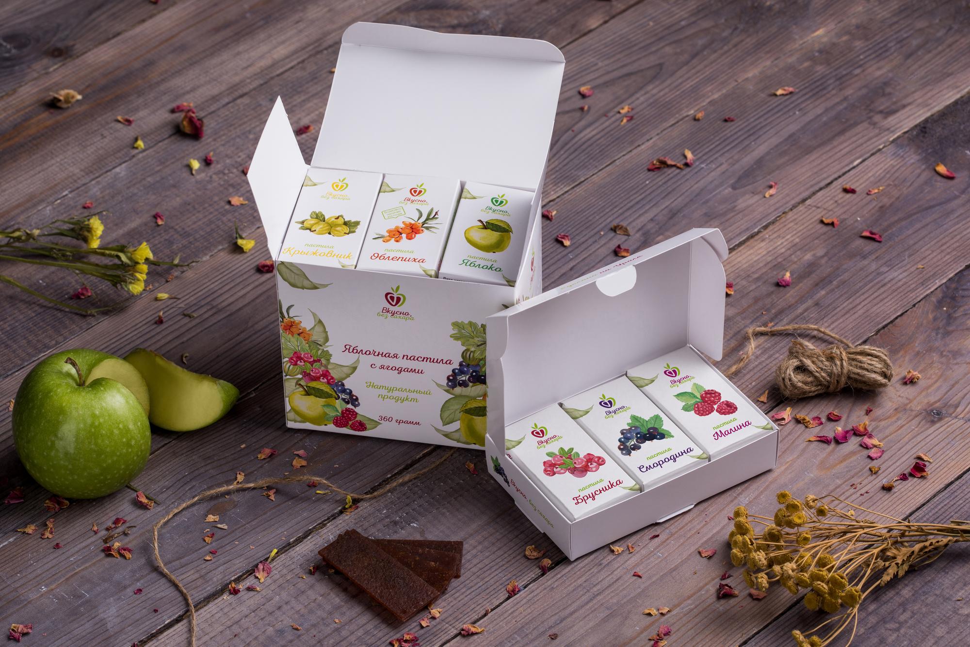 Я360. Набор пастилы фруктово-ягодной, 6 вкусов, 360 г