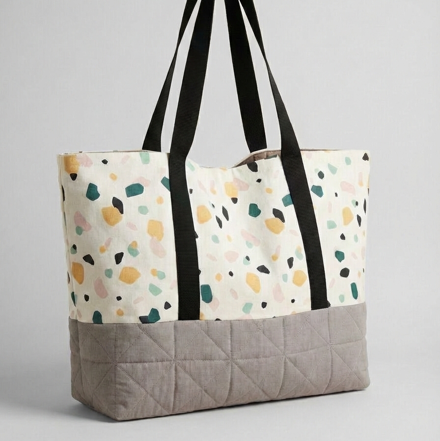 Сумка пляжная "Солнечное Терраццо"