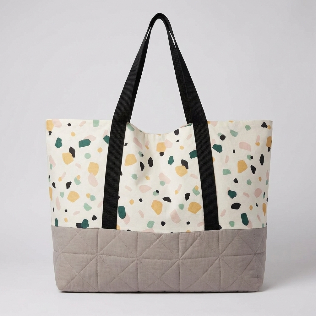 Сумка пляжная "Солнечное Терраццо"