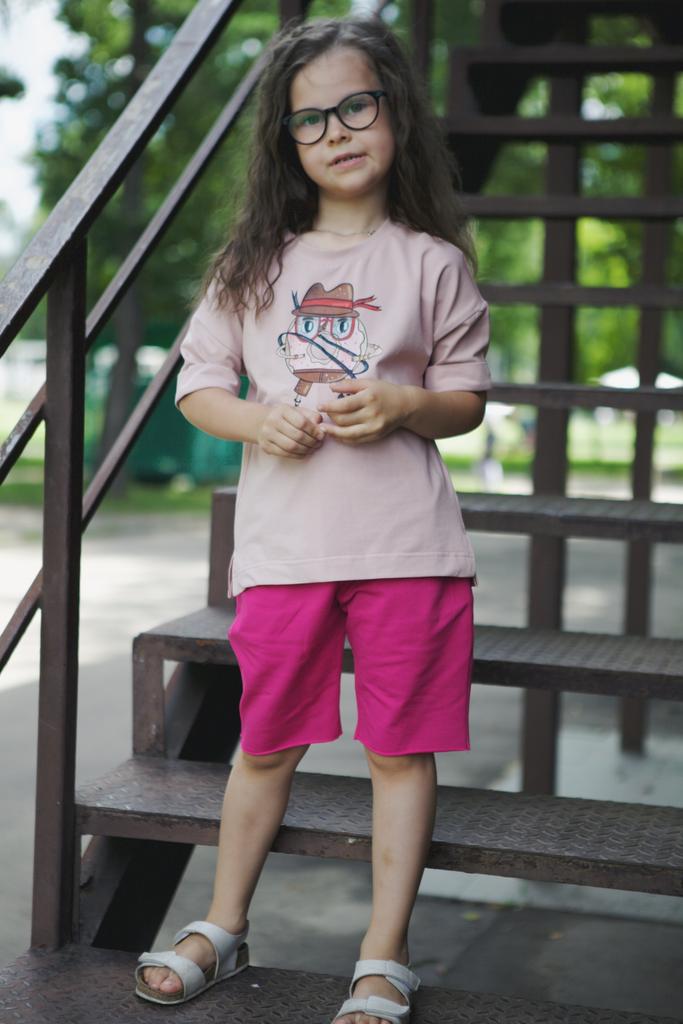 Шорты фуксия